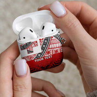 Malo e lelei Tonga AirPods Case Ngatu Tokelau Feletoa Fata Traditional Polynesian Pattern - Polynesian Pride