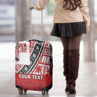 Malo e lelei Tonga Luggage Cover Ngatu Tokelau Feletoa Fata Traditional Polynesian Pattern