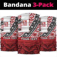 Malo e lelei Tonga Neck Gaiter Ngatu Tokelau Feletoa Fata Traditional Polynesian Pattern - Polynesian Pride