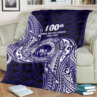 Tonga Queen Salote College 100th Years Blanket Est 1926 Tongan Ngatu Tapa - Polynesian Pride