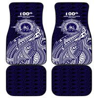Tonga Queen Salote College 100th Years Car Mats Est 1926 Tongan Ngatu Tapa - Polynesian Pride