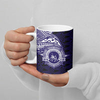 Tonga Queen Salote College 100th Years Ceramic Mug Est 1926 Tongan Ngatu Tapa - Polynesian Pride