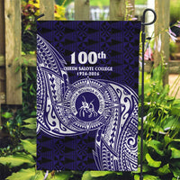 Tonga Queen Salote College 100th Years Garden Flag Est 1926 Tongan Ngatu Tapa - Polynesian Pride