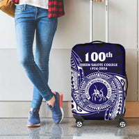 Tonga Queen Salote College 100th Years Luggage Cover Est 1926 Tongan Ngatu Tapa - Polynesian Pride