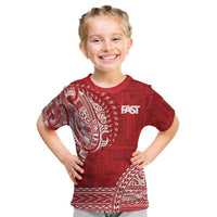 Samoa FAST Kid T Shirt Samoan Motif Patterns - Polynesian Pride