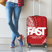 Samoa FAST Luggage Cover Samoan Motif Patterns - Polynesian Pride