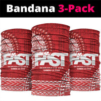 Samoa FAST Neck Gaiter Samoan Motif Patterns - Polynesian Pride