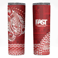 Samoa FAST Skinny Tumbler Samoan Motif Patterns - Polynesian Pride