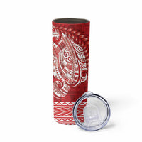 Samoa FAST Skinny Tumbler Samoan Motif Patterns - Polynesian Pride