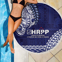 Samoa HRPP Beach Blanket Samoan Motif Patterns - Polynesian Pride
