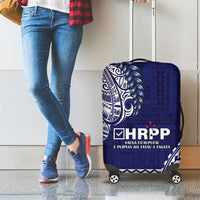 Samoa HRPP Luggage Cover Samoan Motif Patterns - Polynesian Pride