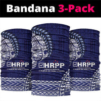 Samoa HRPP Neck Gaiter Samoan Motif Patterns - Polynesian Pride
