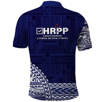 Samoa HRPP Polo Shirt Samoan Motif Patterns - Polynesian Pride