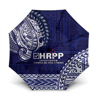 Samoa HRPP Umbrella Samoan Motif Patterns - Polynesian Pride