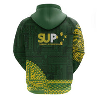 Samoa SUP Hoodie Samoan Motif Patterns - Polynesian Pride