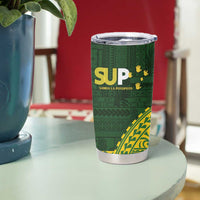 Samoa SUP Tumbler Cup Samoan Motif Patterns - Polynesian Pride
