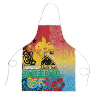 Personalised Torba PNG Day Apron Oro Tapa Pattern - Polynesian Pride
