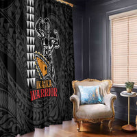 Aloha Spirit Ikaika Warrior Helmet Window Curtain