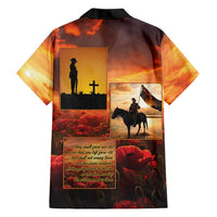 ANZAC Day Film Reel Lest We Forget Family Matching Short Sleeve Bodycon Dress and Hawaiian Shirt Australia NZ Memorial