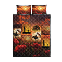 ANZAC Day Film Reel Lest We Forget Quilt Bed Set Australia NZ Memorial