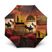 ANZAC Day Film Reel Lest We Forget Umbrella Australia NZ Memorial