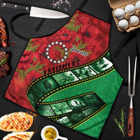 Personalised Cook Islands ANZAC 1915-2026 Filmstrip Apron Lest We Forget 25 April