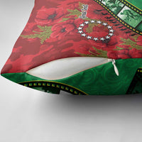 Personalised Cook Islands ANZAC 1915-2026 Filmstrip Pillow Cover Lest We Forget 25 April