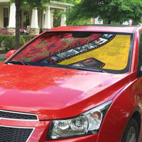 Personalised Niue ANZAC 1915-2026 Filmstrip Auto Sun Shade Lest We Forget 25 April