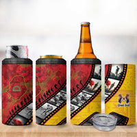 Personalised Niue ANZAC 1915-2026 Filmstrip 4 in 1 Can Cooler Tumbler Lest We Forget 25 April