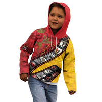 Personalised Niue ANZAC 1915-2026 Filmstrip Kid Hoodie Lest We Forget 25 April