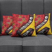 Personalised Niue ANZAC 1915-2026 Filmstrip Pillow Cover Lest We Forget 25 April