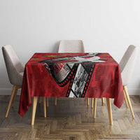 Personalised Tonga ANZAC 1915-2026 Filmstrip Tablecloth Lest We Forget 25 April