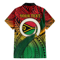 Personalised Vanuatu Yumi 44th Indipendens Dei Family Matching Mermaid Dress and Hawaiian Shirt Vanuatuan Broad Tusk with Polynesian Tribal LT9 - Polynesian Pride