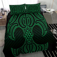 Kakariki Maori Ta Moko Poutama Art Bedding Set