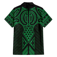 Kakariki Maori Ta Moko Poutama Art Family Matching Puletasi and Hawaiian Shirt LT9 - Polynesian Pride