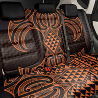 Karaka Maori Ta Moko Poutama Art Back Car Seat Cover