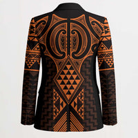 Karaka Maori Ta Moko Poutama Art Blazer - Polynesian Pride