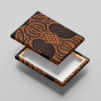 Karaka Maori Ta Moko Poutama Art Canvas Wall Art