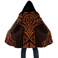 Karaka Maori Ta Moko Poutama Art Cloak - Polynesian Pride