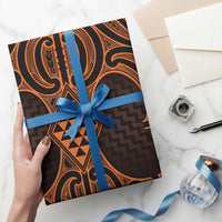 Karaka Maori Ta Moko Poutama Art Wrapping Paper - Polynesian Pride