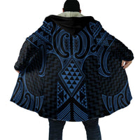 Kikorangi Maori Ta Moko Poutama Art Cloak - Polynesian Pride