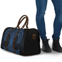 Kikorangi Maori Ta Moko Poutama Art Travel Bag - Polynesian Pride