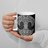 Ma Maori Ta Moko Poutama Art Ceramic Mug - Polynesian Pride