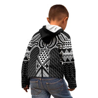 Ma Maori Ta Moko Poutama Art Kid Hoodie