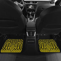 Mahi-dawg Maori Ta Moko Poutama Art Car Mats