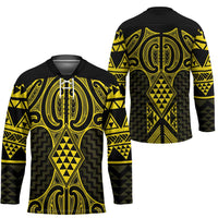 Mahi-dawg Maori Ta Moko Poutama Art Hockey Jersey - Polynesian Pride