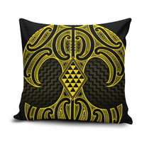 Mahi-dawg Maori Ta Moko Poutama Art Pillow Cover - Polynesian Pride