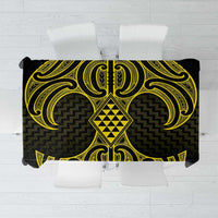 Mahi-dawg Maori Ta Moko Poutama Art Tablecloth