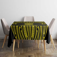 Mahi-dawg Maori Ta Moko Poutama Art Tablecloth
