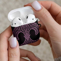 Mawhero Maori Ta Moko Poutama Art AirPods Case - Polynesian Pride